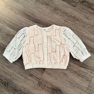 Ba&sh Amir Top In Off White